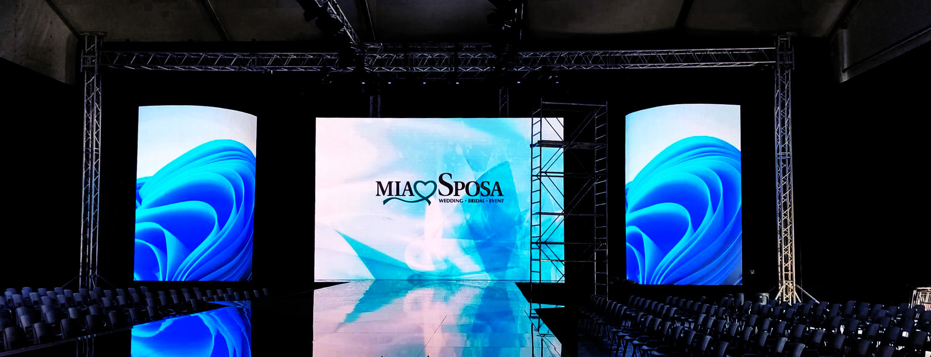 Maxischermi LED per eventi all'aperto