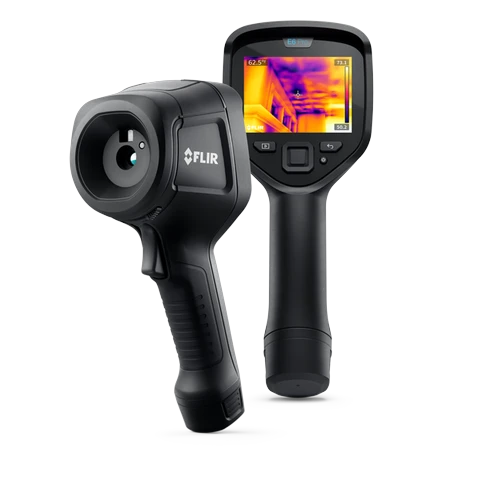 Termocamera radiometrica FLIR per verifica fanless