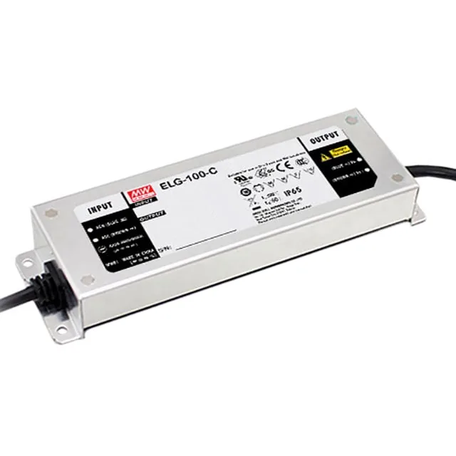 Mean Well ELG-100-C1400DA — LED POWER SUPPLIES 1400MA 35-72V