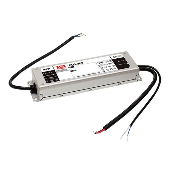 Mean Well ELG-200-24DA — LED POWER SUPPLIES 201.6W 24V 8.