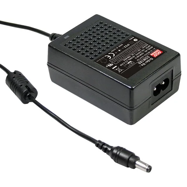Mean Well GSM18B48-P1J — AC/DC DESKTOP ADAPTER 48V 18W