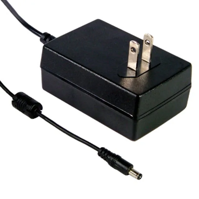 Mean Well GSM36U15-P1J — AC/DC WALL MOUNT ADAPTER 15V 36W