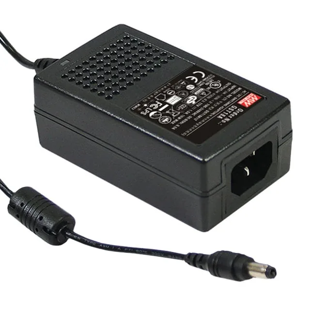 Mean Well GST18A24-P1J — AC/DC DESKTOP ADAPTER 24V 18W