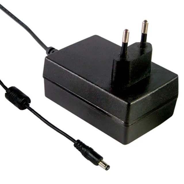 Mean Well GST18E15-P1J — AC/DC WALL MOUNT ADAPTER 15V 18W