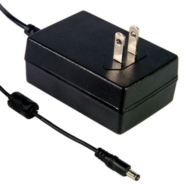 Mean Well GST18U12-P1J — AC/DC WALL MOUNT ADAPTER 12V 18W