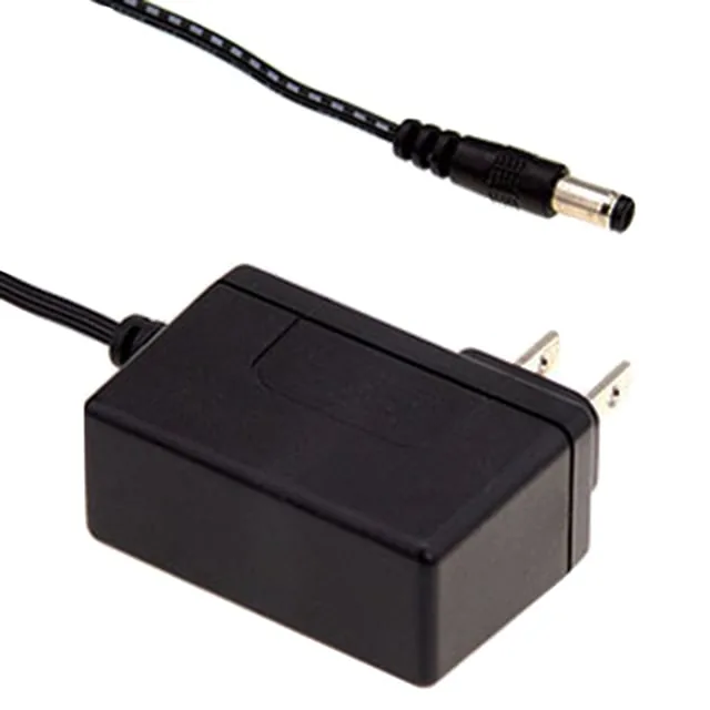 Mean Well SGA12U15-P1J — AC/DC WALL MOUNT ADAPTER 15V 12W