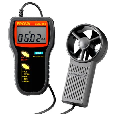 TES AVM-301 / AVM-303 — Anemometro