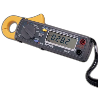 TES CM-02 — Pinza amperometrica per uso automotive