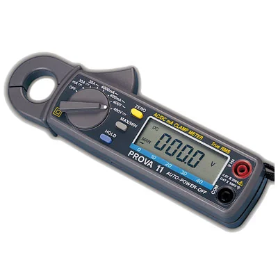 TES PROVA-11 — Pinza amperometrica mA AC/DC