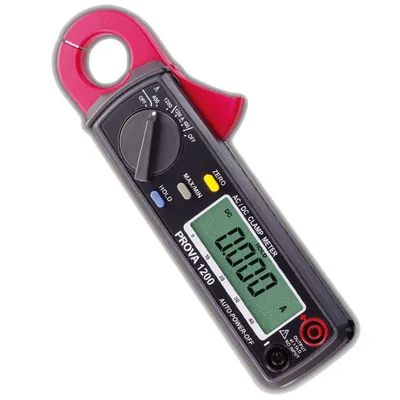 TES PROVA 1200 — Pinza amperometrica AC/DC 1200A