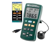 TES-132 — Solarimetro con datalogger