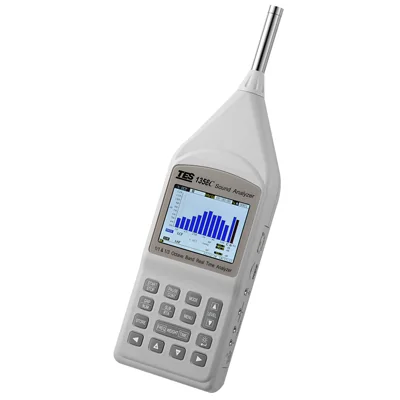 TES-1358C — Analizzatore acustico con analisi in tempo reale in bande di ottava 1/1 e 1/3