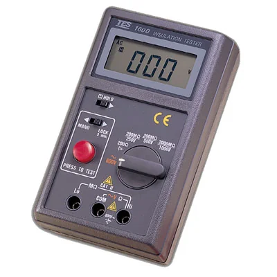 TES-1600 — Misuratore di isolamento