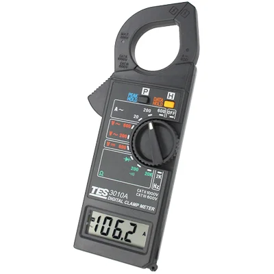 TES-3010A — Pinza amperometrica digitale
