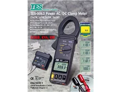 TES-3063 — Pinza wattmetrica AC/DC 1000A