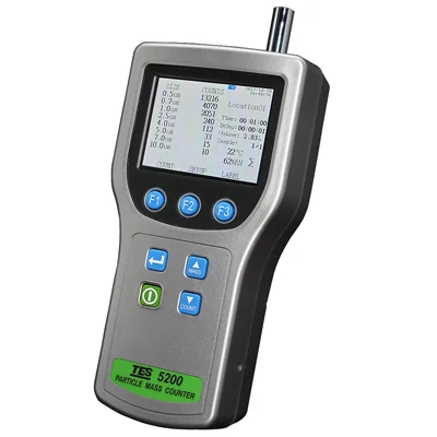 TES-5200 — Contatore di particelle e misuratore di massa particellare